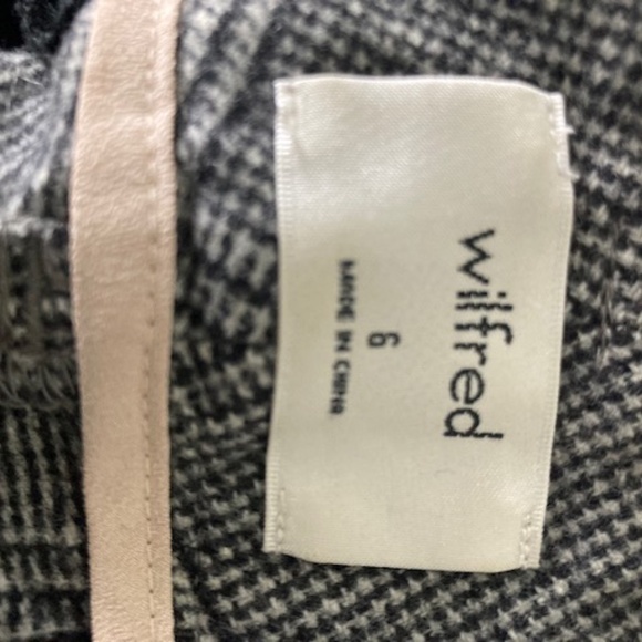 Wifred high rise wide leg crop plaid trousers - Picture 4 of 6